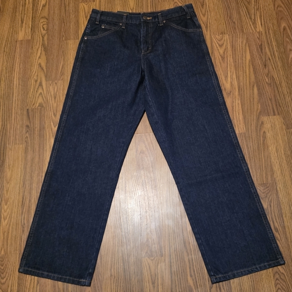 NWT Dickies 9393 Regular Fit Straight Leg 32x30 Indigo 5-Pocket Work Jeans E22